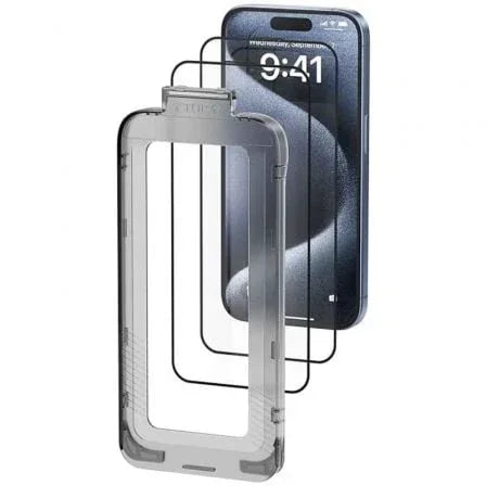 Protector de Pantalla de Cristal Templado Vention KUITCA-10 para iPhone 13 + Herramienta de Instalación Antipolvo - PixelPlaza