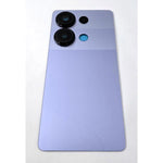 Tapa trasera o tapa trasera CSL morada para Xiaomi Redmi Note 13 Pro 4G con cubierta de camara