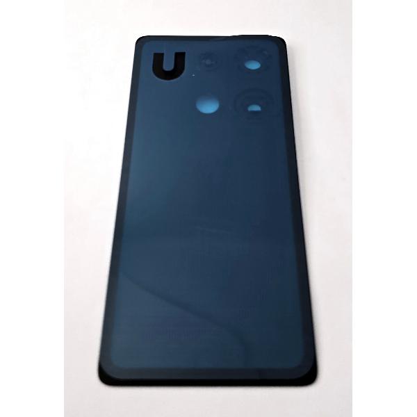 Tapa trasera o tapa trasera CSL morada para Xiaomi Redmi Note 13 Pro 4G con cubierta de camara