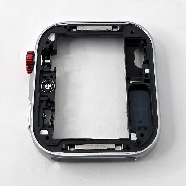 Carcasa o marco central plata oscuro para Huawei Watch Fit 4 SYA-B19