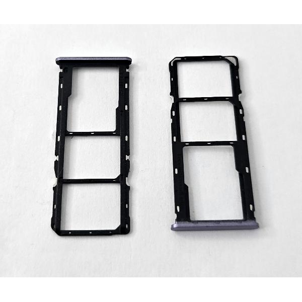 Soporte o bandeja sim morada Dual sim para Oppo A60 CPH2631 calidad premium