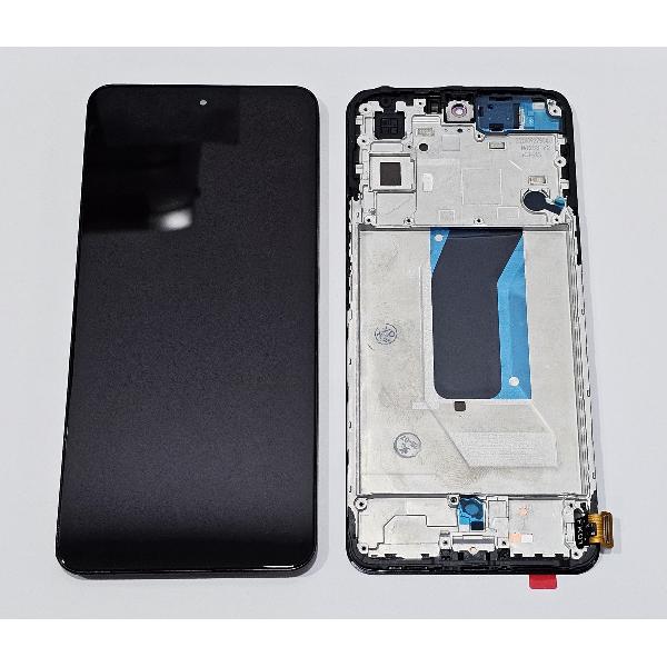 Pantalla lcd para Vivo V40 SE 5G mas tactil negro con marco calidad Oled