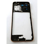 Carcasa o marco central naranja para Motorola Moto G15 4G