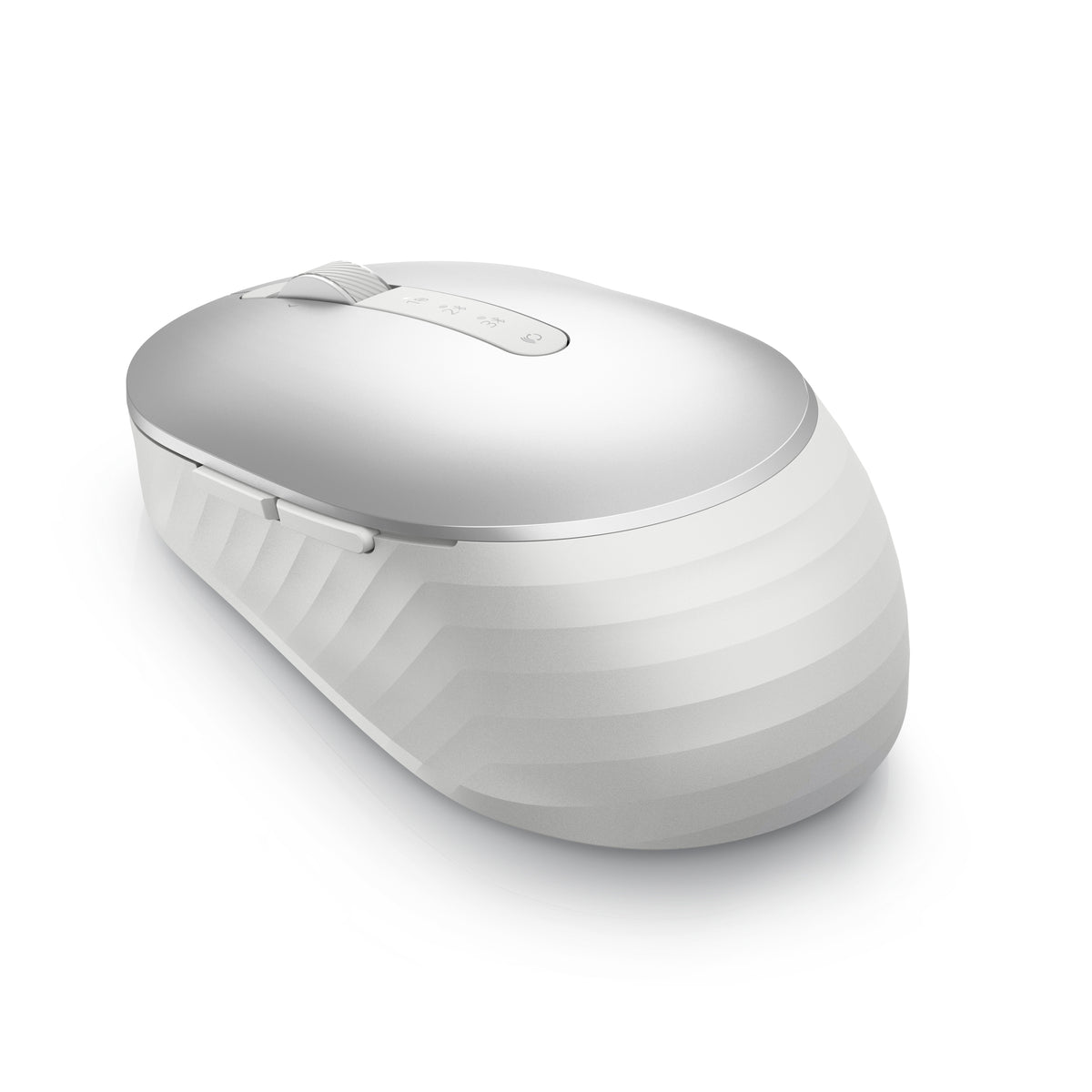 Mouse raton Dell ms7421w optico 7 botones 1600ppp wireless inalambrico plateado platino