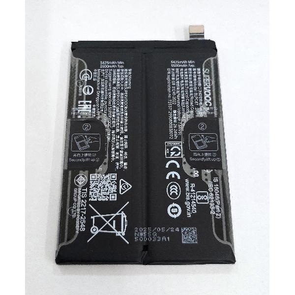 Bateria BLPC47 para Realme GT 7T Realme GT 7 621035000287 Service Pack