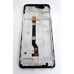Pantalla lcd para Tecno Pova 5 mas tactil negro con marco negro calidad premium