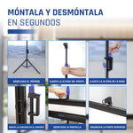 Iggual Pantalla 72 152x115 cm con trípode+bolsa