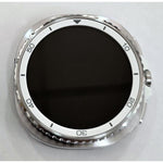 Pantalla lcd para Samsung Galaxy Watch 8 Classic SM-L505 mas tactil negro con marco plata GH82-37710B Service Pack