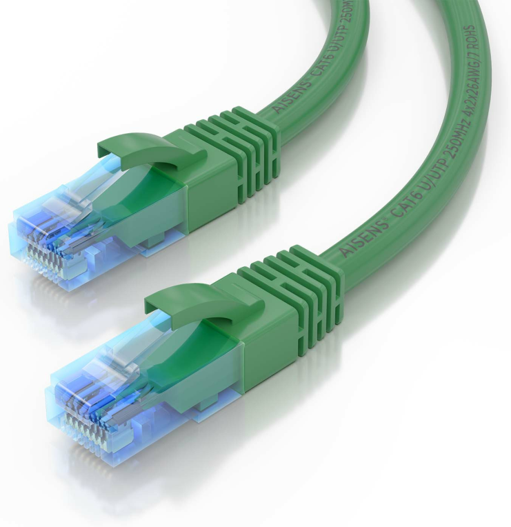 Cable de Red RJ45 AWG26 CCA UTP Aisens A135-0810 Cat.6/ 1.5m/ Verde
