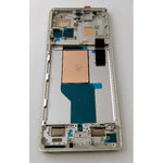Pantalla lcd para Motorola Edge 30 Ultra mas tactil negro con marco blanco calidad premium