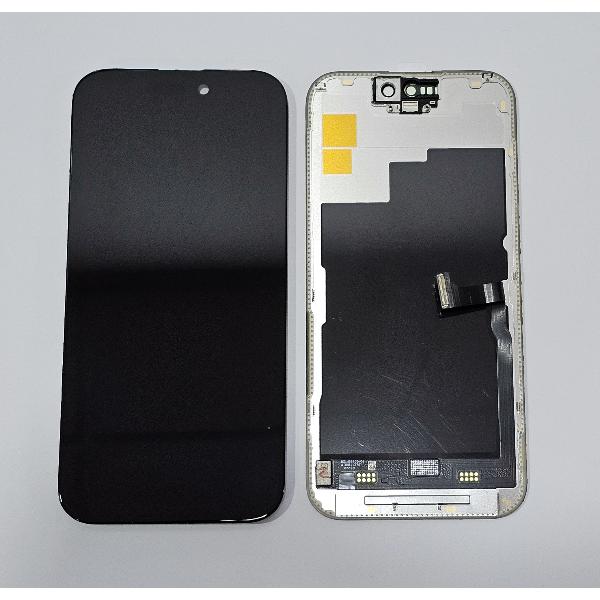 Pantalla lcd para IPhone 15 Pro A2848 A3101 A3102 A3104 mas tactil negro sin IC calidad premium