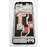Pantalla para Oppo A96 4G CPH2333 mas tactil negro con marco negro Calidad Premium Triple A