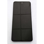 Pantalla para Oppo A98 5G mas tactil negro con marco negro Calidad premium Triple A