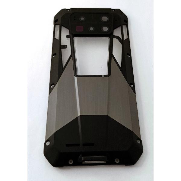 Tapa trasera o tapa bateria negra para Unihertz 8849 Tank 4 Pro