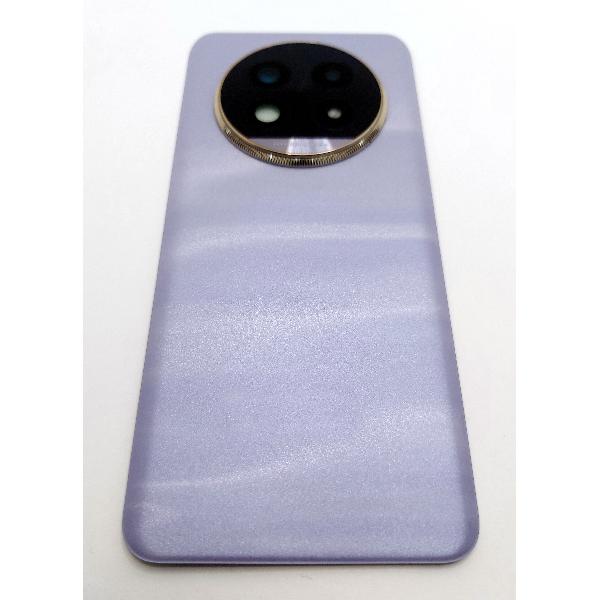 Tapa trasera o tapa bateria morada para Realme 13 Pro 5G con cubierta de camara