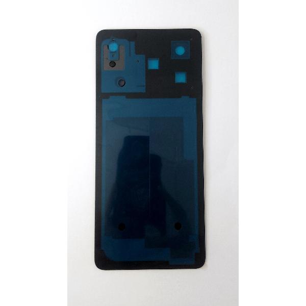 Tapa trasera o tapa bateria gris para ZTE Blade A76 4G con cubierta de camara
