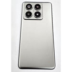 Tapa trasera o tapa bateria gris para Xiaomi 14T Pro con cristal de camara