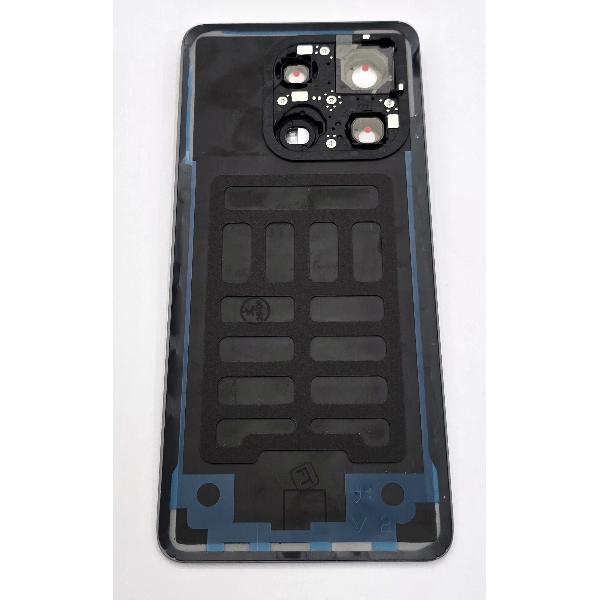 Tapa trasera o tapa bateria gris para Xiaomi 14T Pro con cristal de camara