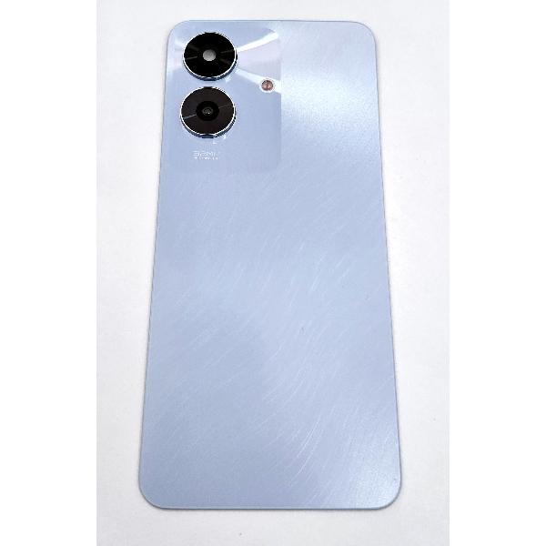 Tapa trasera o tapa bateria azul para Realme Note 60 4G con cubierta de camara