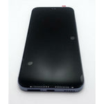 Pantalla lcd para Huawei Honor 400 Lite 5G mas tactil negro con marco morado compatible TFT