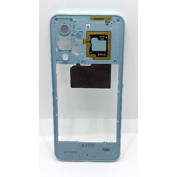 Carcasa o marco central azul para Samsung Galaxy A17 4G