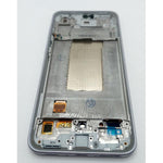 Pantalla lcd para Samsung Galaxy A36 A366 mas tactil negro con marco blanco calidad Oled