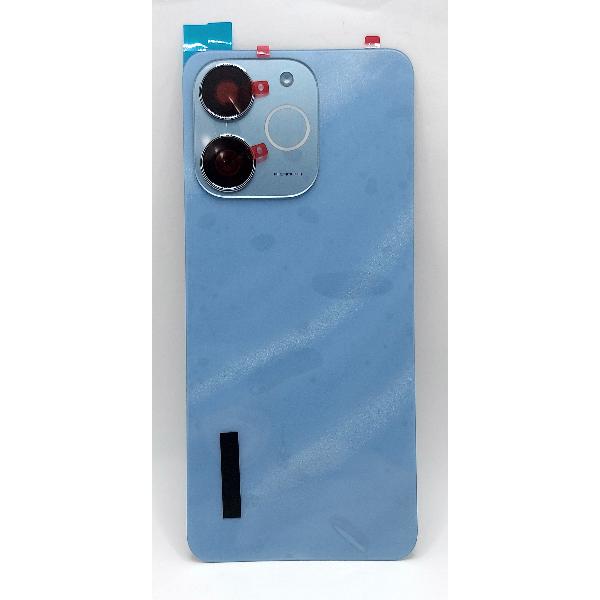 Tapa trasera o tapa bateria azul para Realme Note 70 Realme Note 70T con cubierta de camara