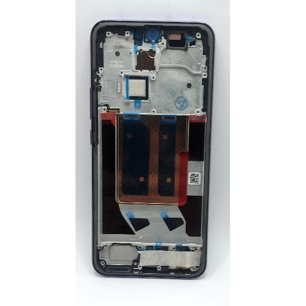 Pantalla lcd para Realme 14 Pro Plus 5G mas tactil negro con marco morado calidad premium