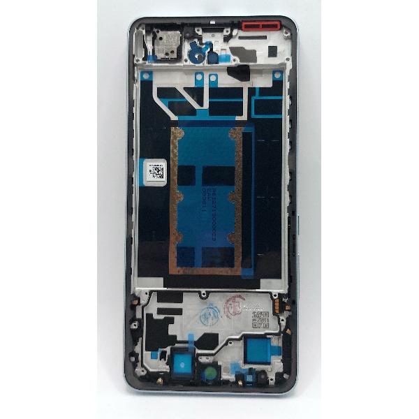 Carcasa o marco central azul para Oppo Reno 13 F 5G CPH2699