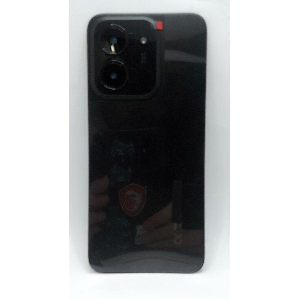 Tapa trasera o tapa bateria negra para Xiaomi Redmi 15C con cubierta de camara