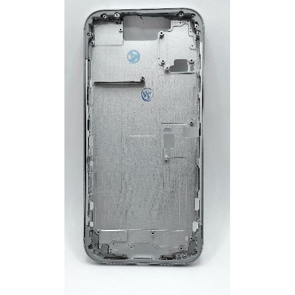 Carcasa o marco central blanco para iPhone 16 Pro A3293 A3083 A3292 A3294 con botones laterales