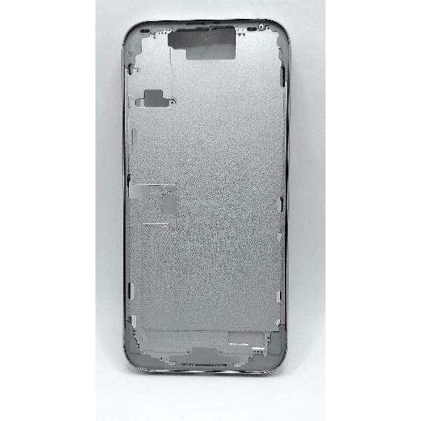 Carcasa o marco central blanco para iPhone 16 Pro A3293 A3083 A3292 A3294 con botones laterales