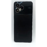 Tapa trasera o tapa bateria negra para Realme Note 50 RMX3834 con cubierta de camara