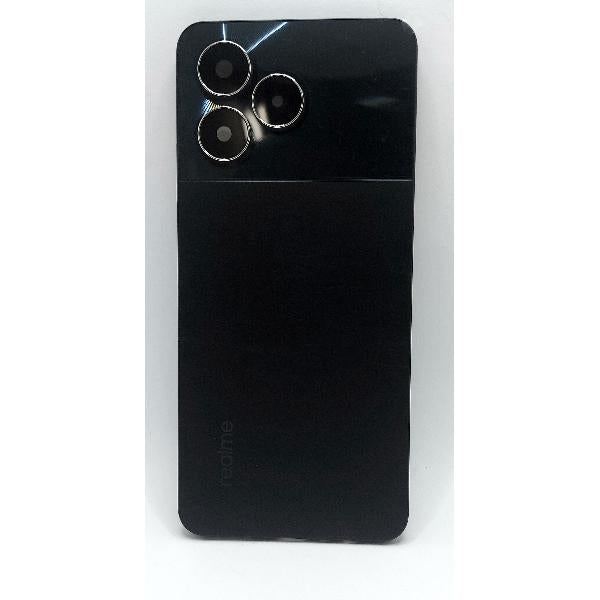 Tapa trasera o tapa bateria negra para Realme Note 50 RMX3834 con cubierta de camara
