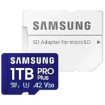 Tarjeta de Memoria Samsung PRO Plus 2024 1TB microSD XC/ Clase 10/ 180MBs - PixelPlaza