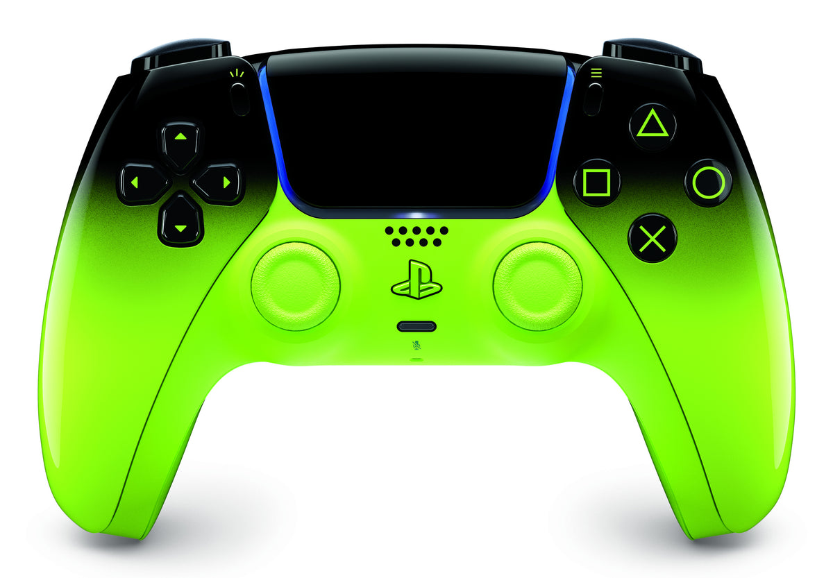 Sony DualSense V3 HyperPop Collection Remix Green para PS5 Bluetooth vibración giroscopio 1560mAh Gamepad inalámbrico