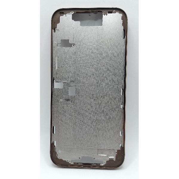 Carcasa o marco central dorado para iPhone 16 Pro Max A3296 A3084 A3295 A3297 con botones laterales
