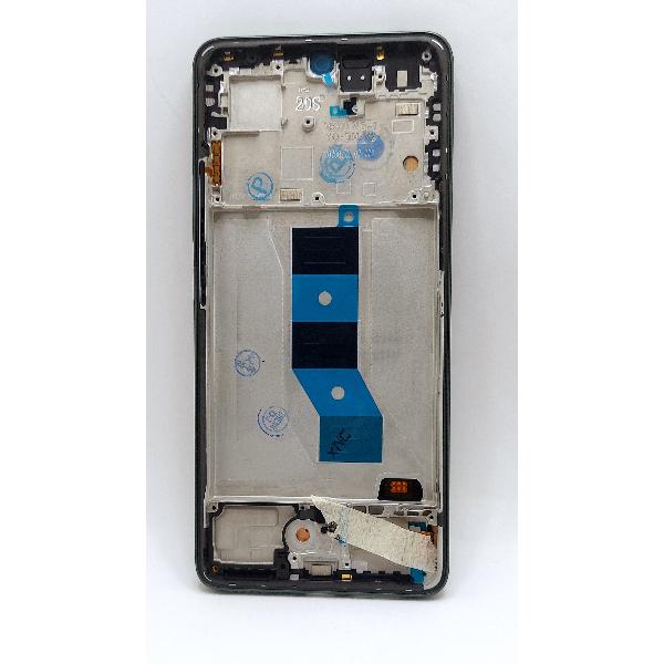 Pantalla lcd para Xiaomi Redmi Note 14 5G mas tactil negro con marco verde oscuro compatible TFT