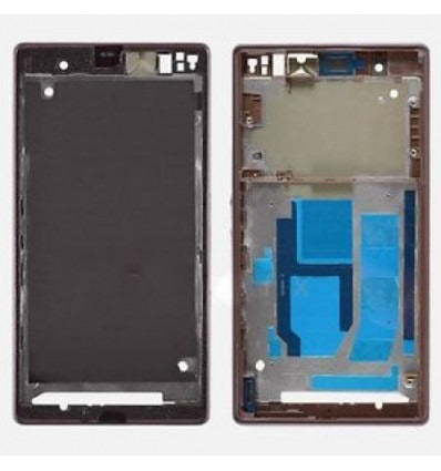Sony Xperia Z L36H C6602 C6603 carcasa central lila