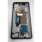 Pantalla lcd para Motorola Edge 60 mas tactil negro con marco verde 5D68C29944 Service Pack