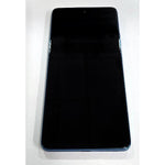 Pantalla lcd para Motorola Moto G75 5G mas tactil negro con marco azul 5D68C28969 Service Pack