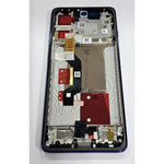 Pantalla lcd para Motorola Edge 60 Pro mas tactil negro con marco azul 5D68C30046 Service Pack