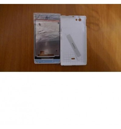 Sony Ericsson Xperia Miro ST23I carcasa completa blanco