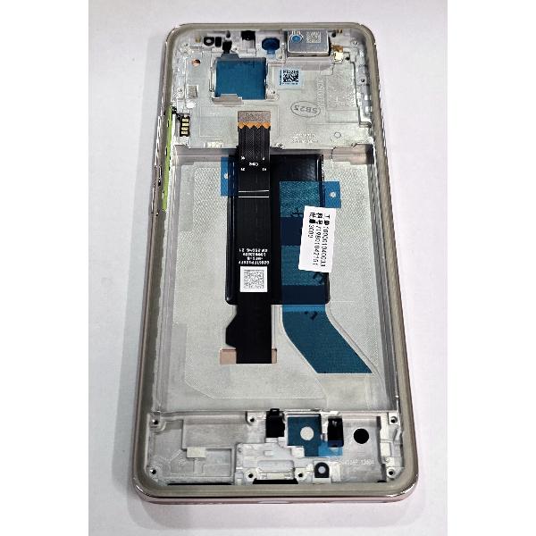 Pantalla lcd para Xiaomi Redmi Note 14 Pro 5G 24090RA29G tactil negro marco dorado 56004600O1600 Service Pack