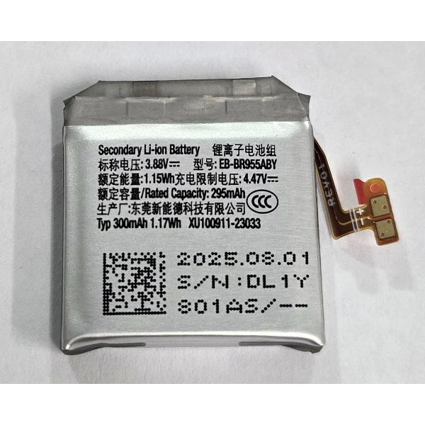 Bateria EB-BR955ABY 300mAh para Samsung Galaxy Watch 6 Classic 43mm SM-R950 R955 GH43-05160A Service Pack