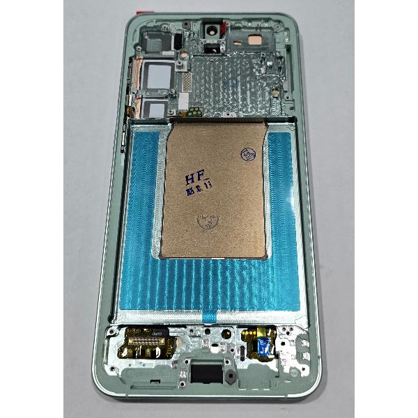 Pantalla lcd para Samsung Galaxy S25 Plus 5G S936 mas tactil negro con marco verde calidad Oled