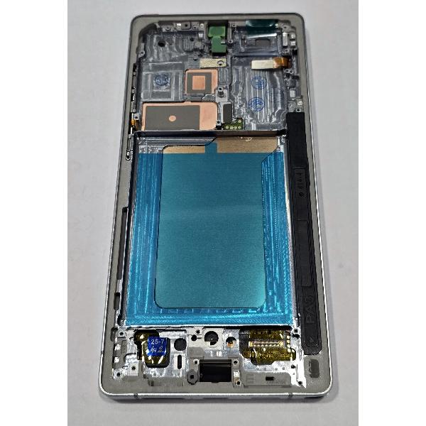 Pantalla lcd para Samsung Galaxy S25 Ultra 5G S938 mas tactil negro con marco plata calidad Oled