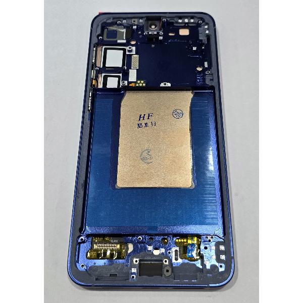 Pantalla lcd para Samsung Galaxy S25 Plus 5G S936 mas tactil negro con marco azul calidad Oled