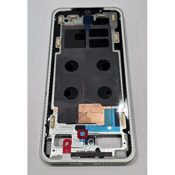 Carcasa o marco central verde para Xiaomi 15 5G