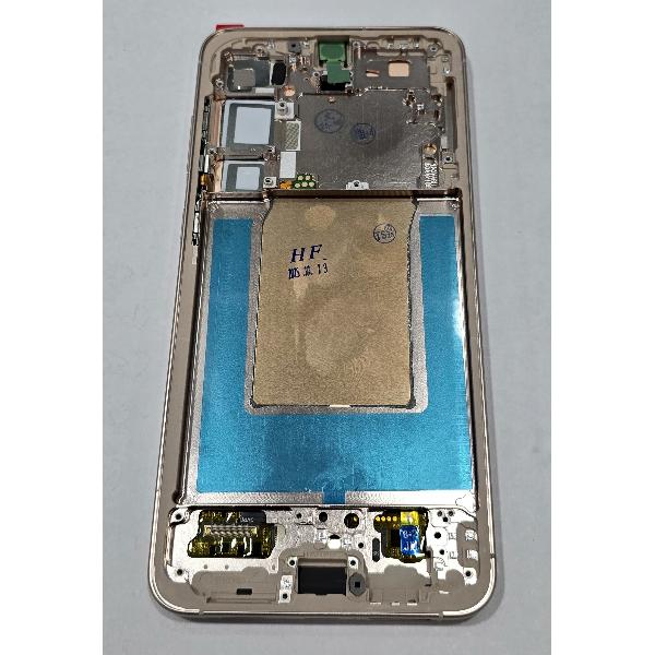 Pantalla lcd para Samsung Galaxy S25 Plus 5G S936 mas tactil negro con marco dorado calidad Oled
